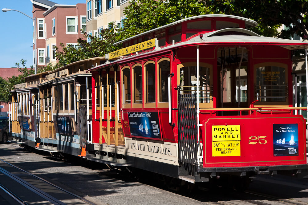 Cable Cars- Attraction in San Francisco
