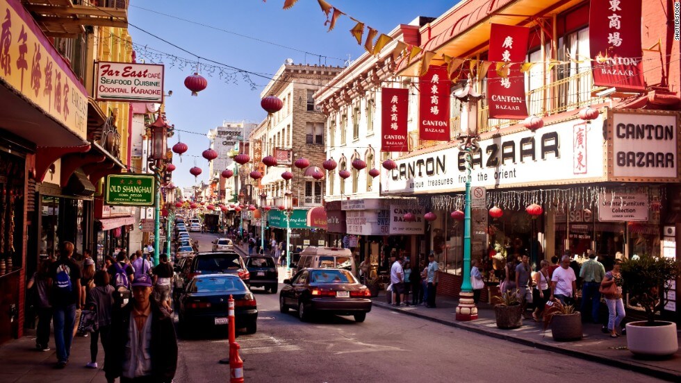 Chinatown in San Francisco- San Francisco tourist attractions