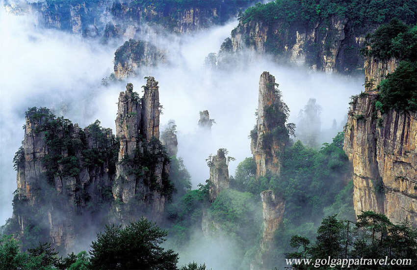 Tianzi-mountain